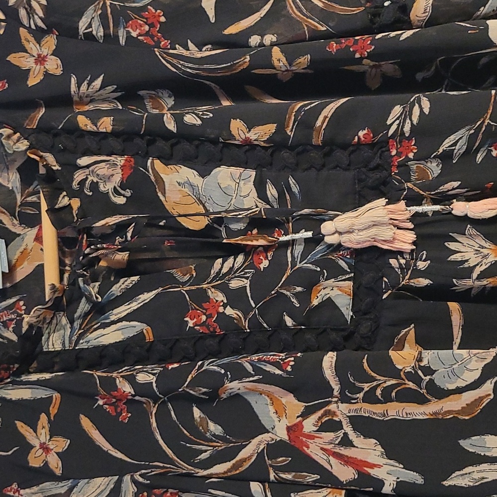 Maeve FLORAL Blouse Sz. XS - Picture 3 of 8